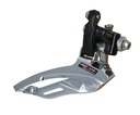 IRD Alpina Front Derailleur, Triple, braze-on (Black/Silver)