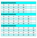 IRD Freewheel Cyclone Mark 1 5SP