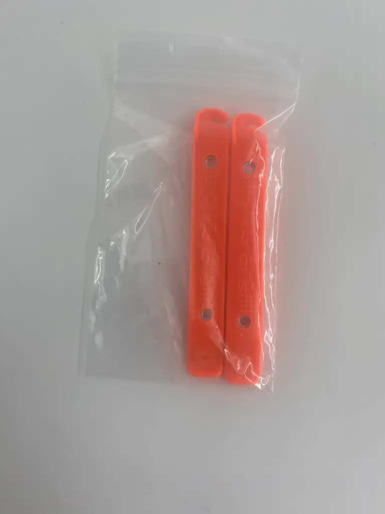 Soma Steelcore Tire Levers Pair Red (poly bagged)