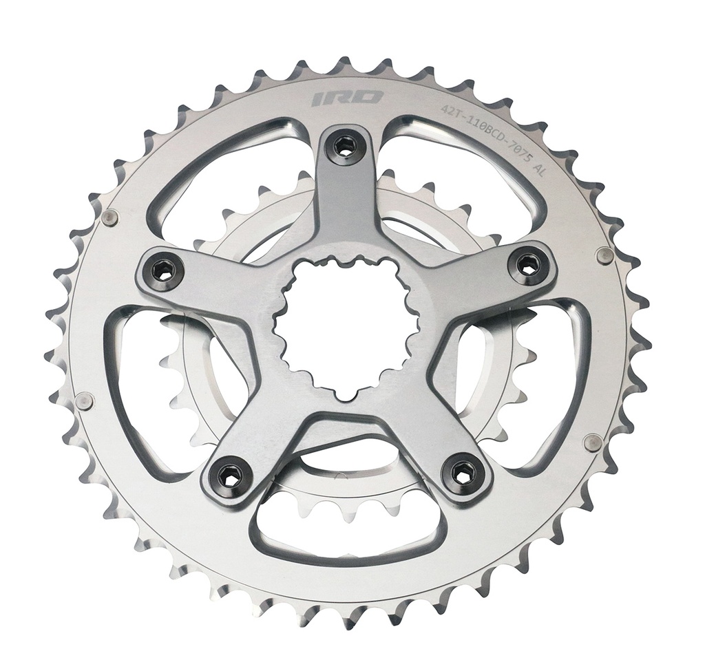 IRD Chainrings Polaris 110/74BCD DM Spider w/ 42-26t | Interloc Racing